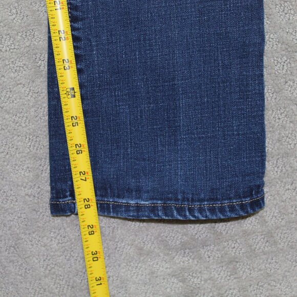 Lee Women's 6 / 28 Modern Series Curvy Fit Bootcut Blue Jeans - Picture 5 of 6